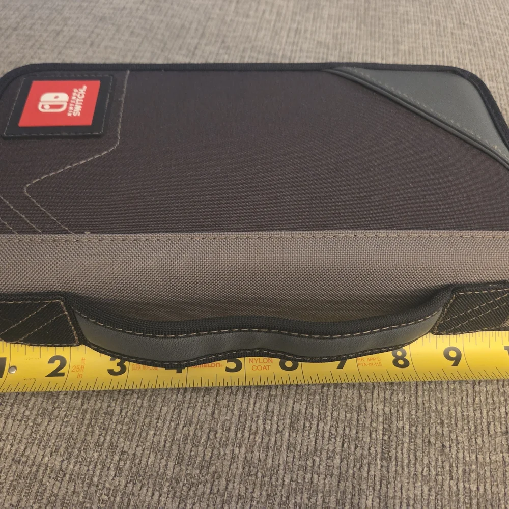 Nintendo Switch Black and Gray Carrying Case